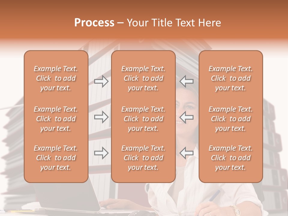 Busy Administrative Work PowerPoint Template