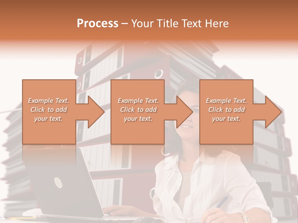 Busy Administrative Work PowerPoint Template