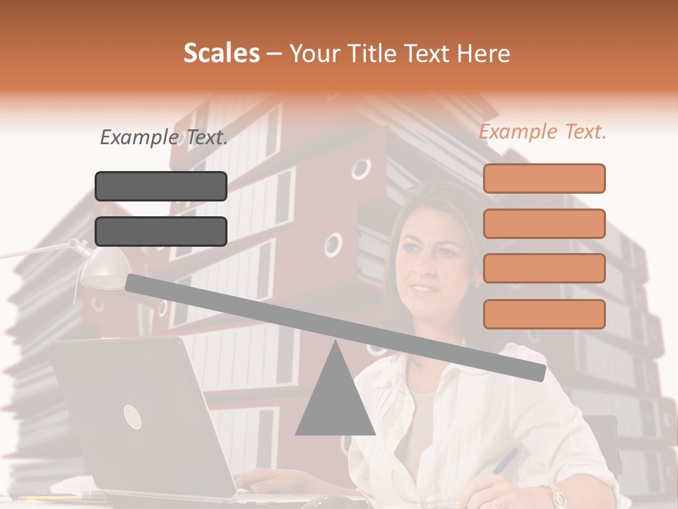 Busy Administrative Work PowerPoint Template