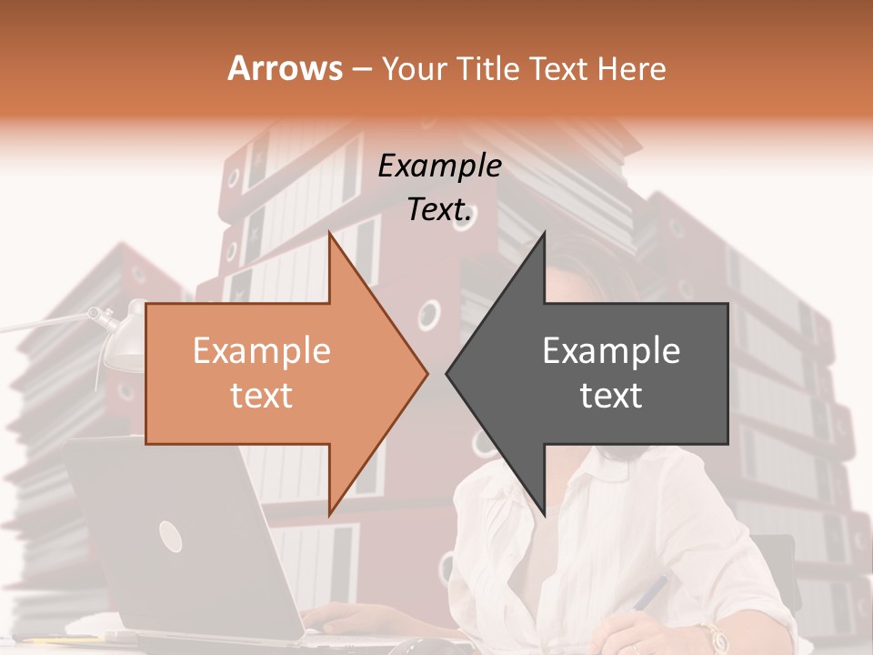 Busy Administrative Work PowerPoint Template