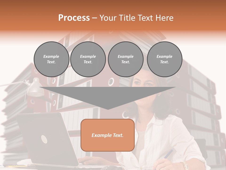 Busy Administrative Work PowerPoint Template