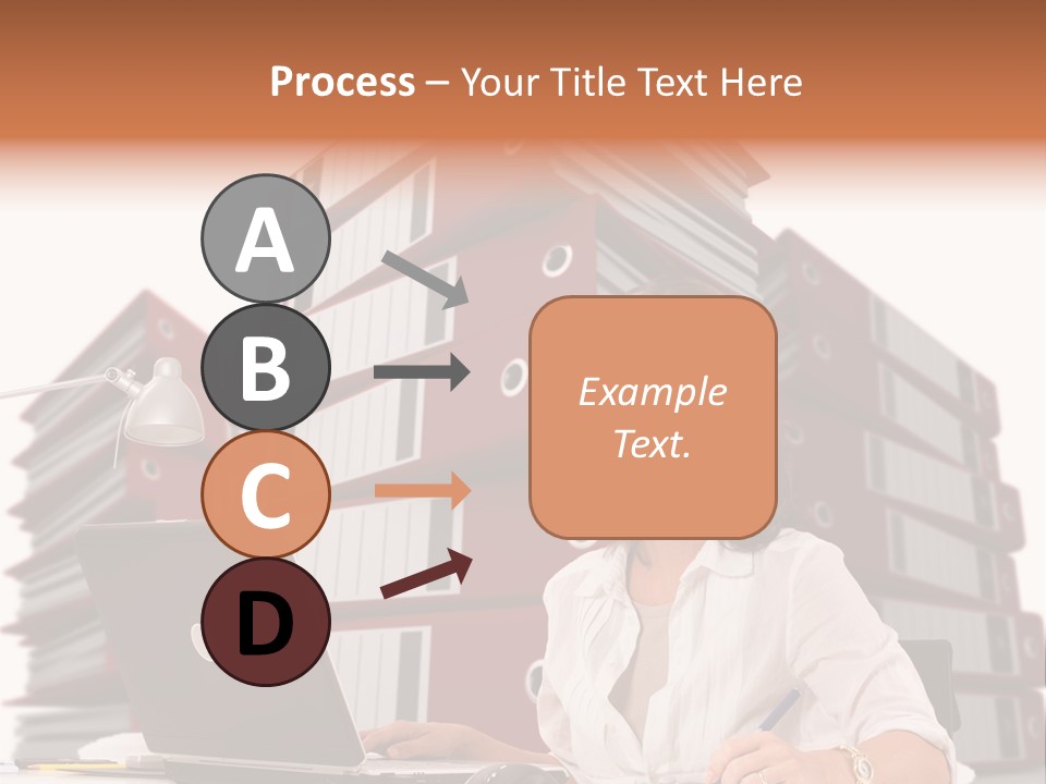 Busy Administrative Work PowerPoint Template