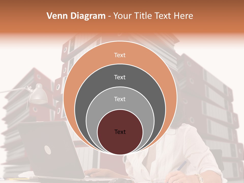 Busy Administrative Work PowerPoint Template