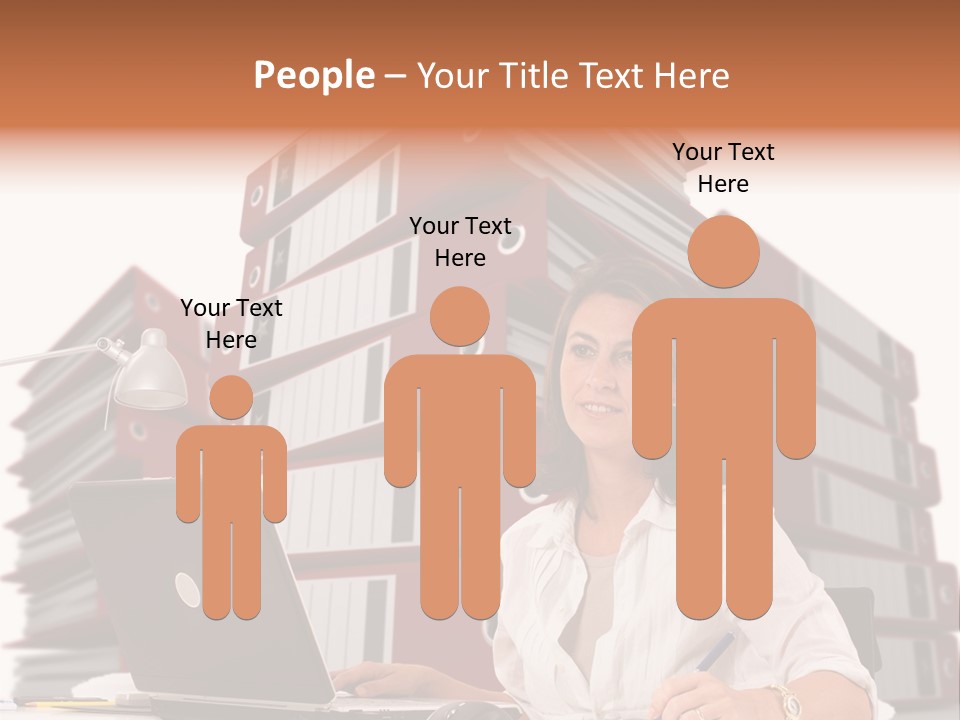 Busy Administrative Work PowerPoint Template