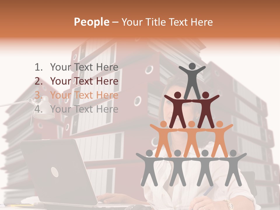 Busy Administrative Work PowerPoint Template