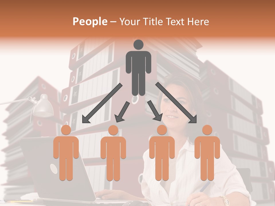 Busy Administrative Work PowerPoint Template