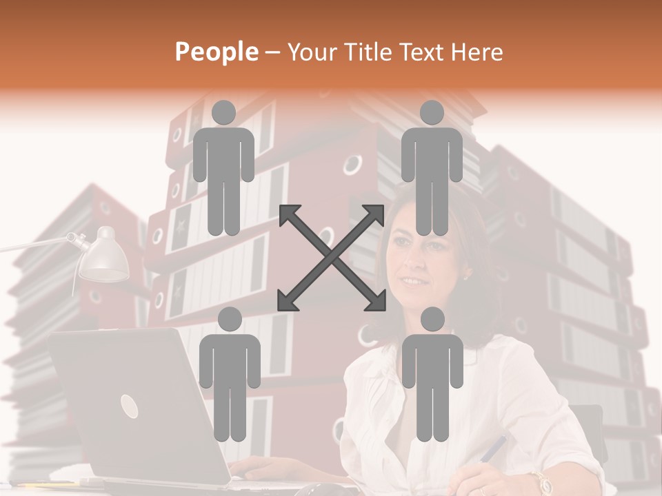 Busy Administrative Work PowerPoint Template