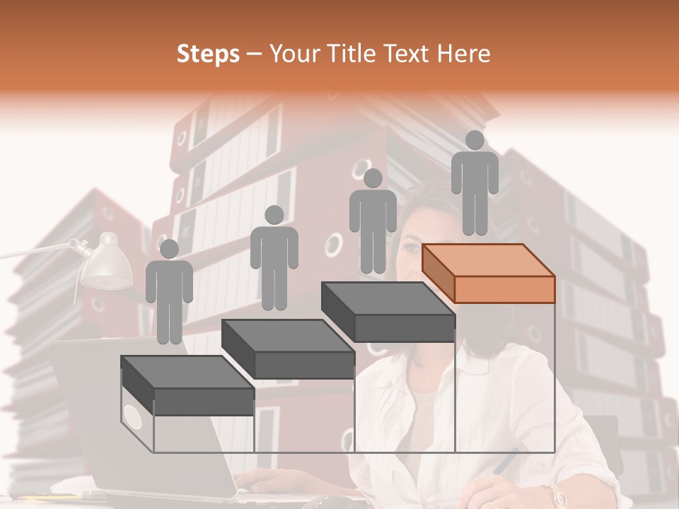 Busy Administrative Work PowerPoint Template