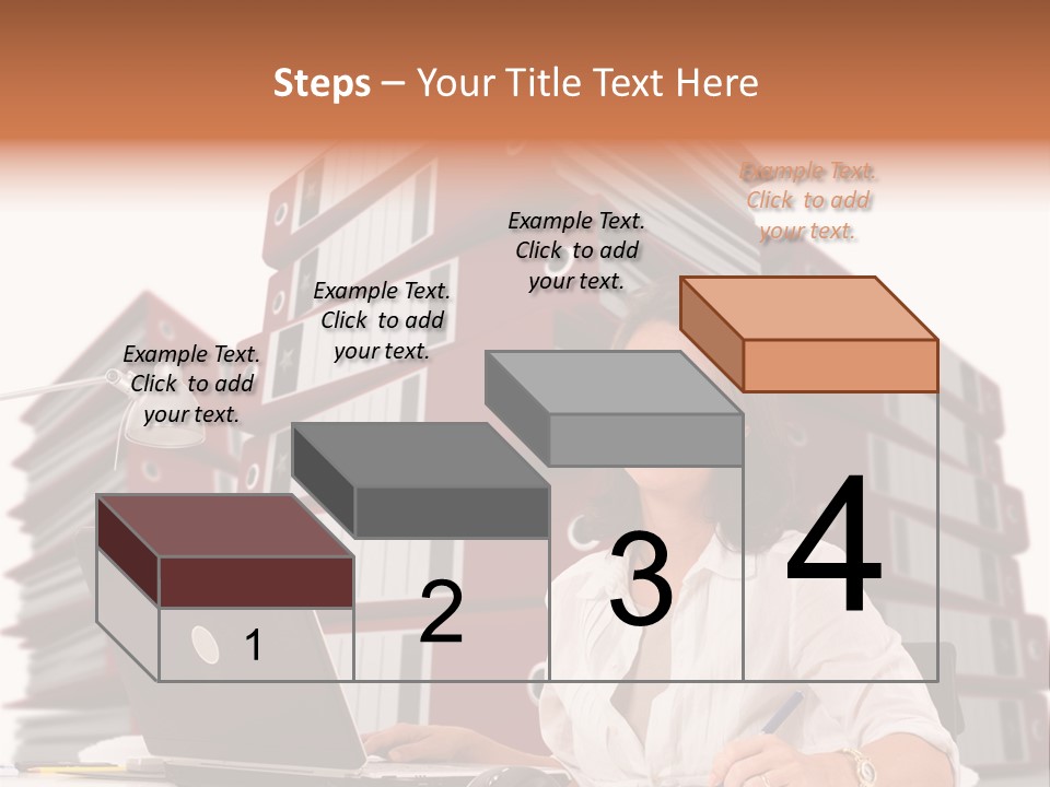 Busy Administrative Work PowerPoint Template