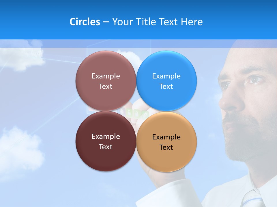 Business Technology Flowchart PowerPoint Template