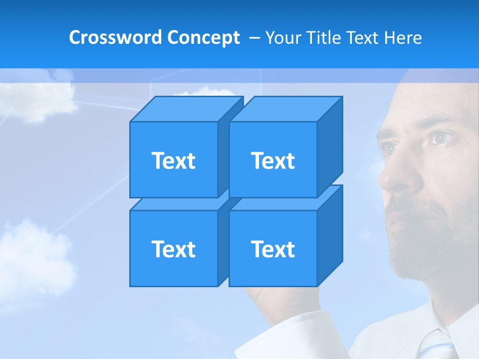 Business Technology Flowchart PowerPoint Template