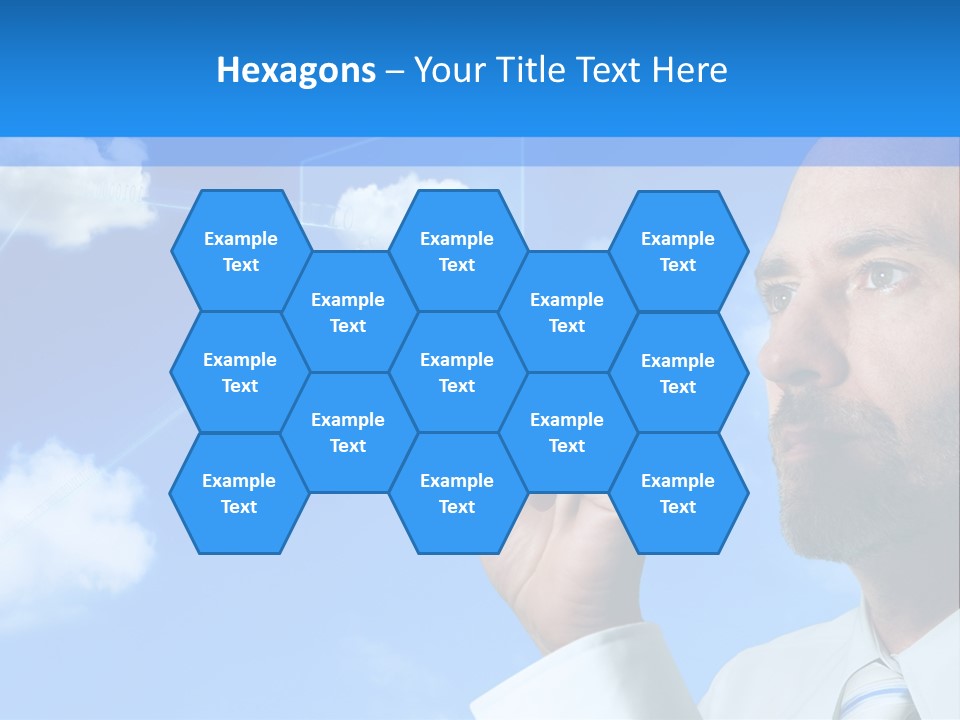 Business Technology Flowchart PowerPoint Template