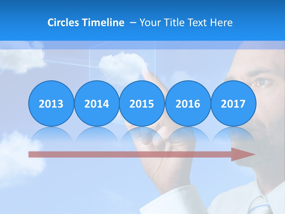 Business Technology Flowchart PowerPoint Template