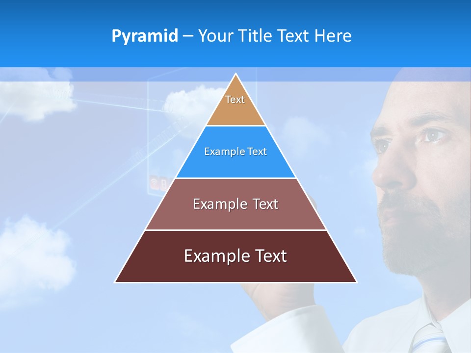 Business Technology Flowchart PowerPoint Template