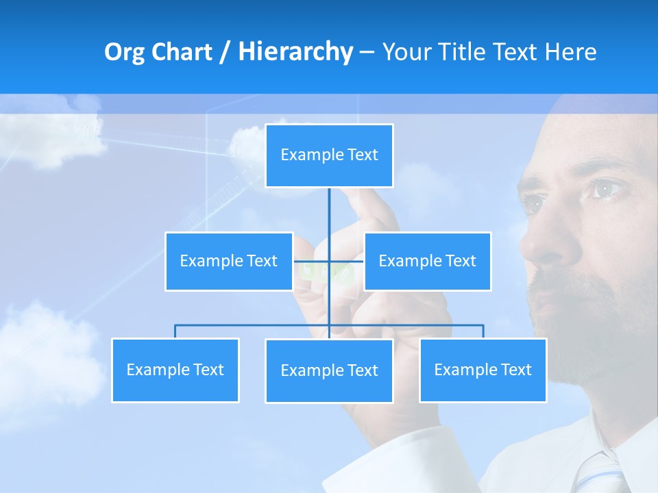 Business Technology Flowchart PowerPoint Template