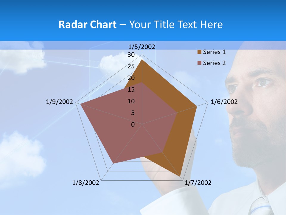 Business Technology Flowchart PowerPoint Template