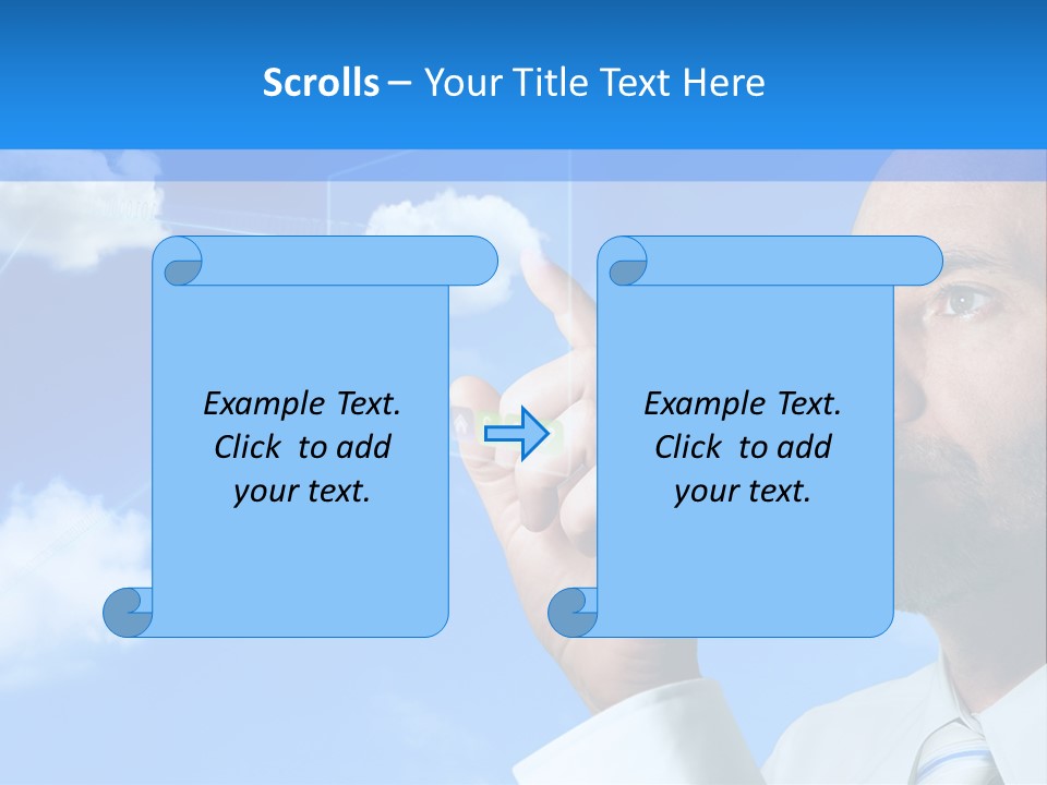 Business Technology Flowchart PowerPoint Template