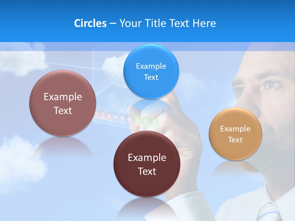 Business Technology Flowchart PowerPoint Template