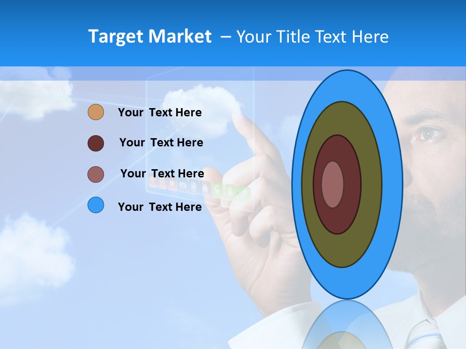 Business Technology Flowchart PowerPoint Template