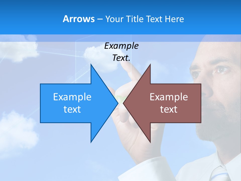 Business Technology Flowchart PowerPoint Template