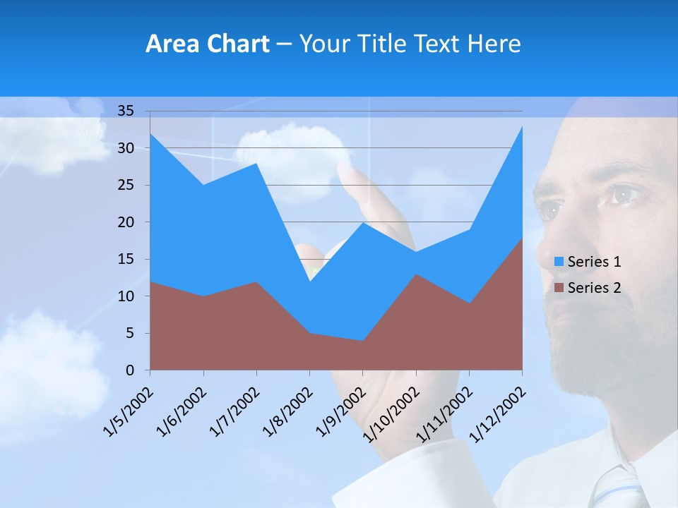 Business Technology Flowchart PowerPoint Template