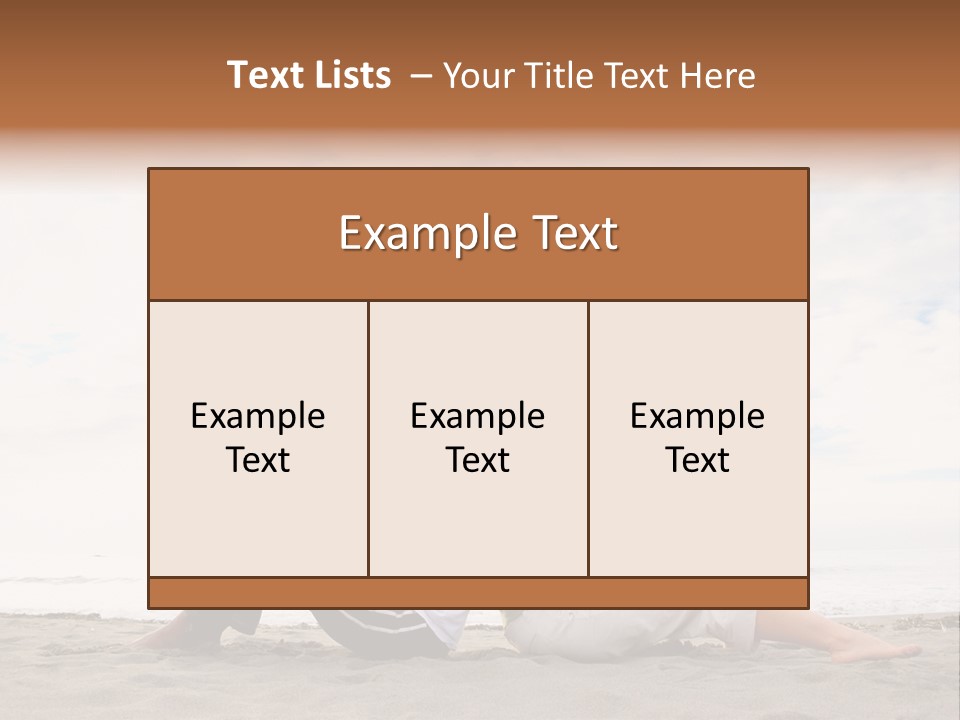 Eastern Caucasian Lifestyle PowerPoint Template