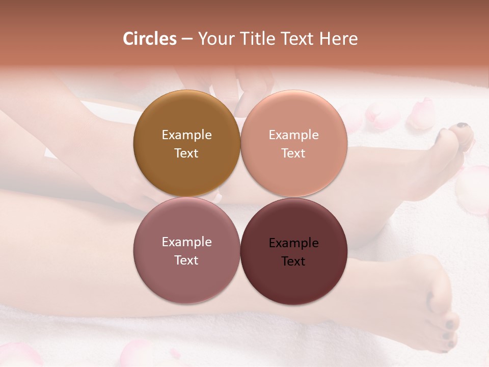 Petals Roses Healthy PowerPoint Template