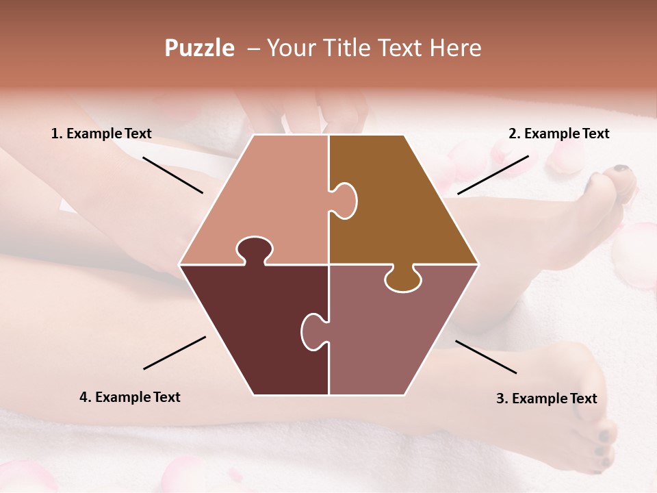 Petals Roses Healthy PowerPoint Template