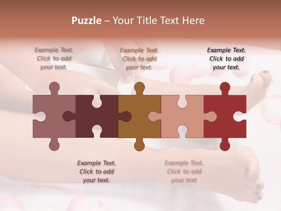 Petals Roses Healthy PowerPoint Template