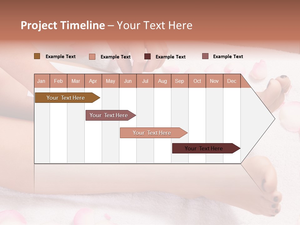 Petals Roses Healthy PowerPoint Template