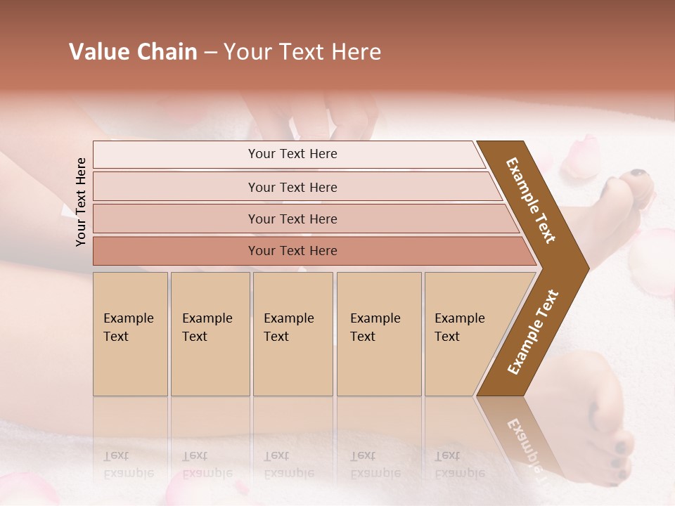 Petals Roses Healthy PowerPoint Template