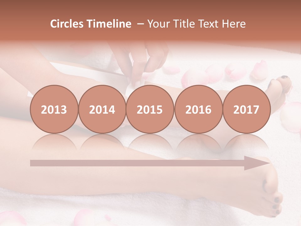 Petals Roses Healthy PowerPoint Template