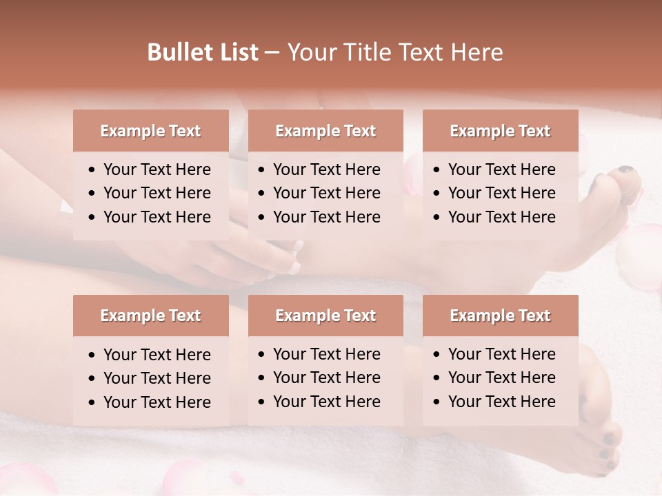 Petals Roses Healthy PowerPoint Template