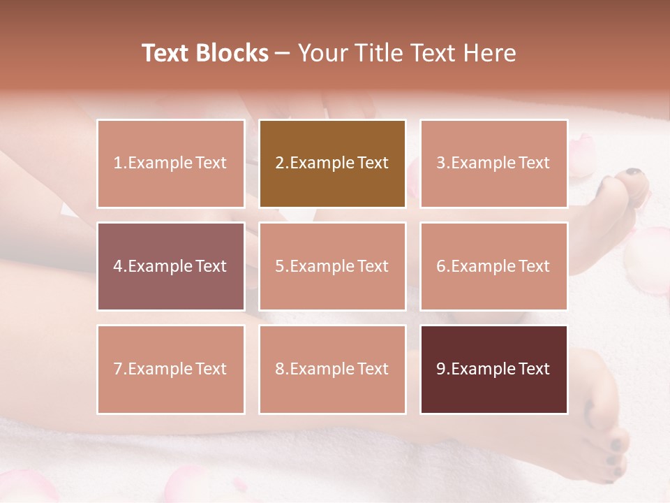 Petals Roses Healthy PowerPoint Template