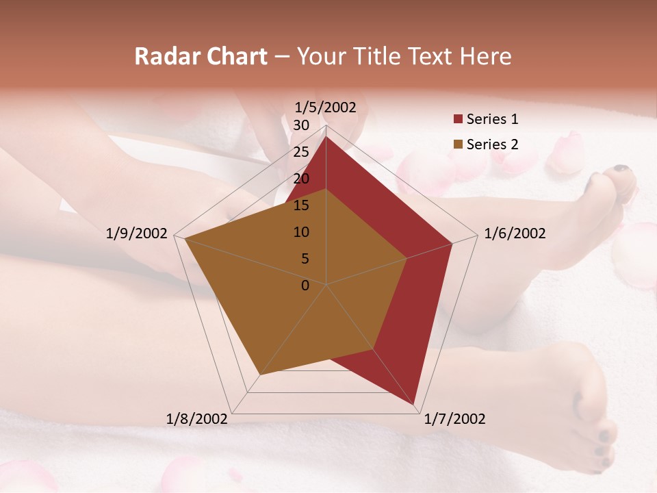 Petals Roses Healthy PowerPoint Template