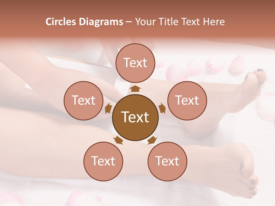 Petals Roses Healthy PowerPoint Template