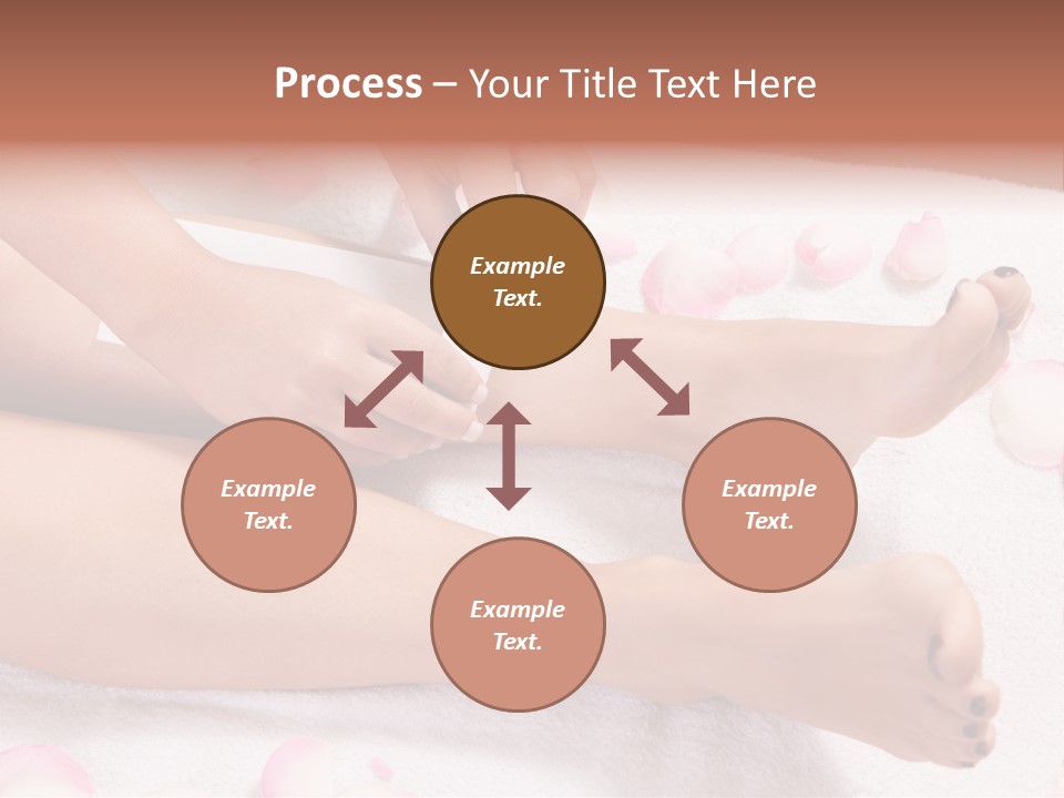 Petals Roses Healthy PowerPoint Template