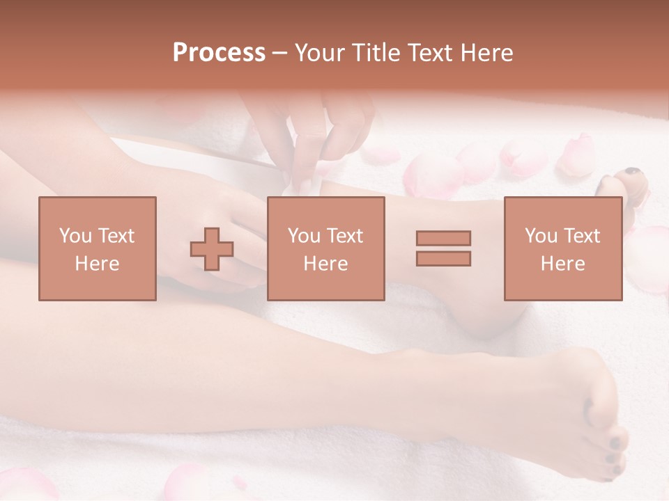 Petals Roses Healthy PowerPoint Template