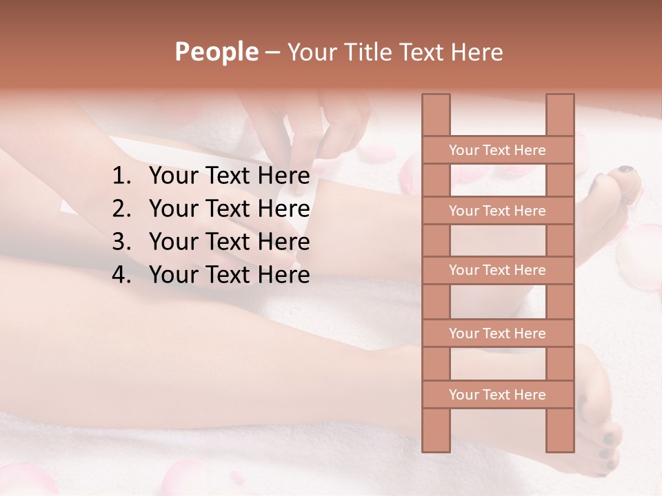 Petals Roses Healthy PowerPoint Template