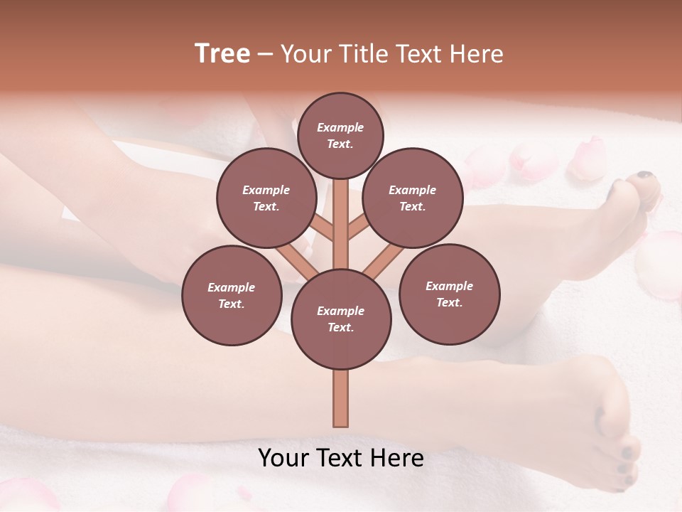 Petals Roses Healthy PowerPoint Template