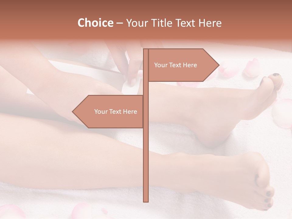 Petals Roses Healthy PowerPoint Template