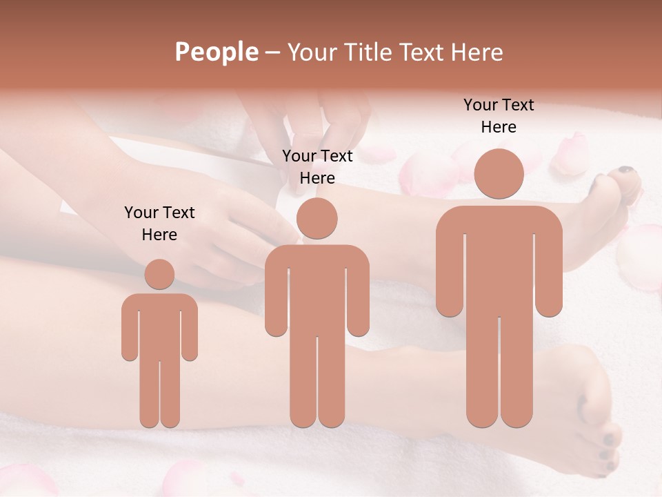 Petals Roses Healthy PowerPoint Template