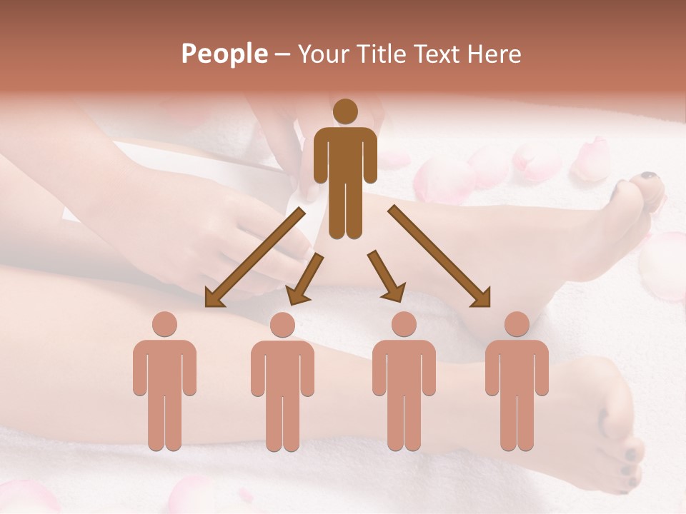 Petals Roses Healthy PowerPoint Template