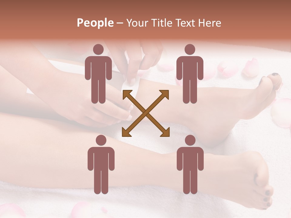 Petals Roses Healthy PowerPoint Template