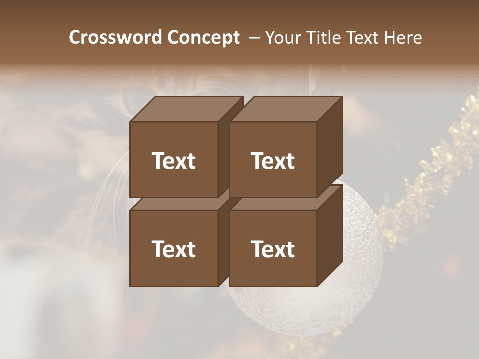 Tree Play Pet PowerPoint Template