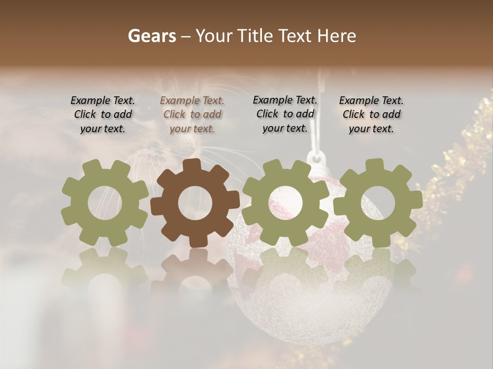 Tree Play Pet PowerPoint Template