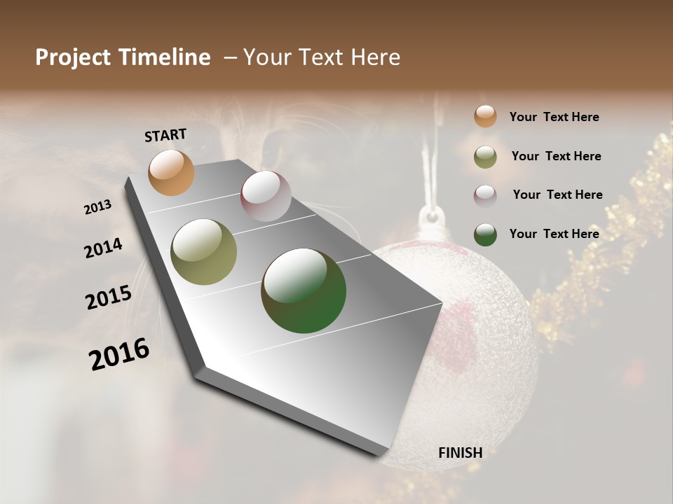 Tree Play Pet PowerPoint Template
