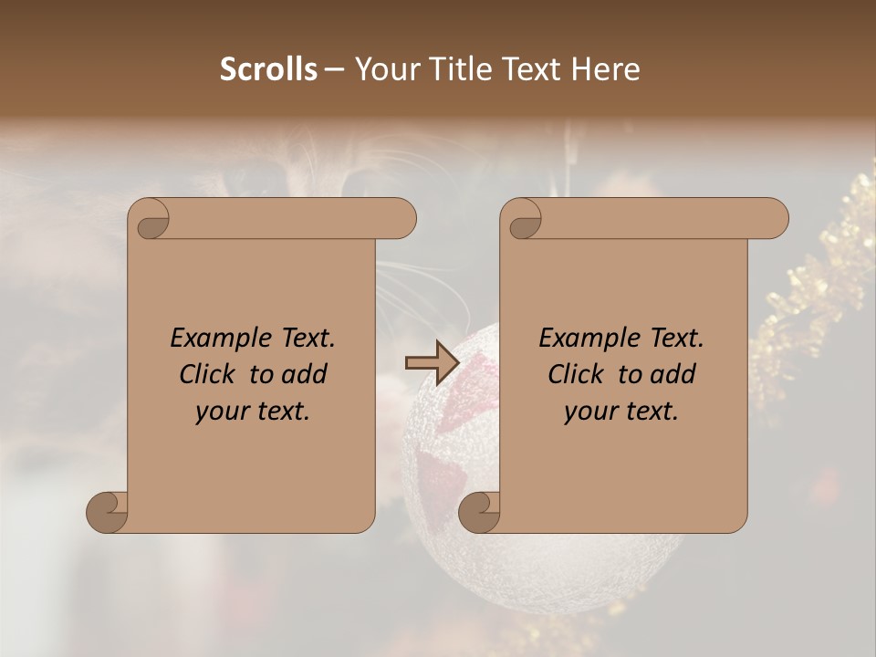 Tree Play Pet PowerPoint Template