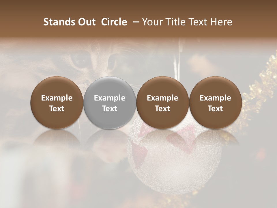 Tree Play Pet PowerPoint Template