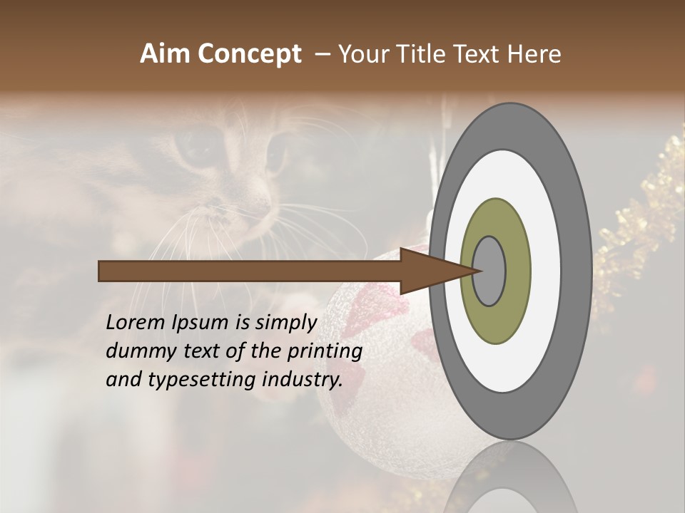 Tree Play Pet PowerPoint Template